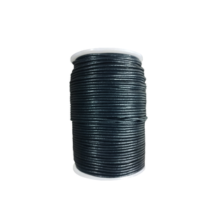 Cordón de Cuero Azul de 2mm, Redondo, para Fabricación de Joyería, Tamaño Personalizado, Marca SCHAF de Y S International - Product Image 4