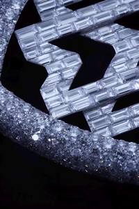 Colgante de Plata 925 con Moissanita Esmeralda y Diamantes Incoloros, Estilo Hip Hop Bling, Fabricante de Joyería de la India - Product Image 3