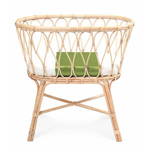 Cuna de madera a precio económico en oferta, cunas de madera y ratán para bebés y niños pequeños. - Product Image 1