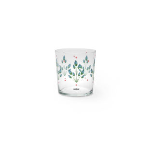 Ensemble de 6 verres Arles Excelsa 35 cl, design floral multicolore, vaisselle - Product Image 4