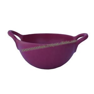 Venta al por mayor de Frutero de aluminio decorativo, contenedor creativo de Metal para frutas, soporte con asa al mejor precio del proveedor - Product Image 5