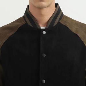 Vestes universitaires personnalisées OEM pour l'hiver, style vintage unisexe, en gros, à bas prix - Product Image 2