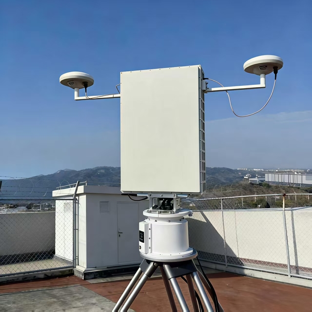 DD-R27 Long-Range UAV Detection Radar 360° AI-Powered Airspace Monitoring, IP66 Outdoor