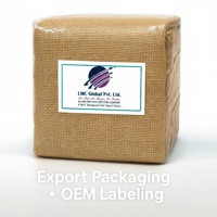 Fabricante de tela de yute RTS respetuoso con el medio ambiente Kolkata India tela de arpillera Natural Premium para manualidades de decoración del hogar DIY exportación
