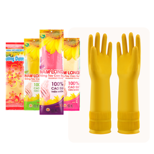 Les longs gants en caoutchouc de Nam sont conçus pour exécuter bien sous la chaleur d'effort et l'usage prolongé - Product Image 6