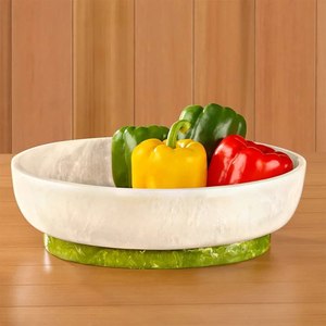 Tazón para Servir Alimentos de Resina Epoxi, Diseño Premium, Ecológico, Vajilla Personalizada para Fiestas, Decoración del Hogar, Tazón para Frutas - Product Image 2