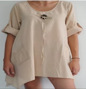Vestido de Verano Floral de Un Solo Hombro, 100% Algodón Tejido, Corto, de Manga Larga, Silueta en A, para Fiestas y Celebraciones - Product Image 1