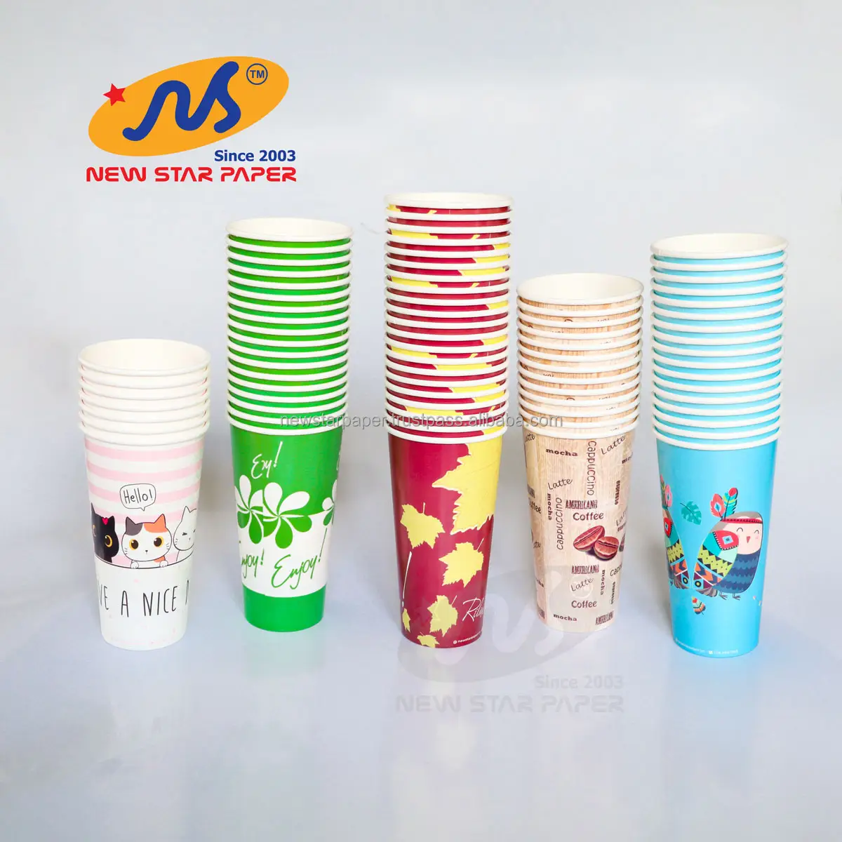 पर्यावरण के लिए पेपर कप गन्ना कागज से बनाया आइस क्रीम प्रमाणित के साथ उच्च गुणवत्ता 2021