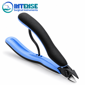 Alicates de Corte de Precisión Profesionales de Acero Inoxidable, Herramienta Ergonómica con Resorte para Cortar Alambres de Joyería - Product Image 1