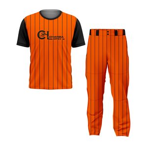 Uniformes de softball personnalisés directement de l'usine, maillots et pantalons de sport unisexes, manches courtes, respirants, séchage rapide, vêtements d'équipe pour les clubs - Product Image 1