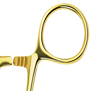 Needle Holder with Tungsten Carbide Premium Quality Needle <b>Driver</b> with Scissors Cutting Edges Locking Ophthalmic Instruments - Product Image 2