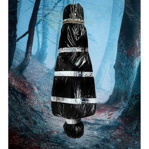 AnanBros Corpo Morto Sospeso da 1,5 m, Decorazioni Spaventose di Halloween per Casa Infestata, Vittima Caduta, Decorazioni di Halloween - Product Image 1