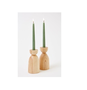 Earthy Tone Wooden Candle Holder Ideal For Natural Decor Lovers And Organic Interior StylingHome Decor - Product Image 4