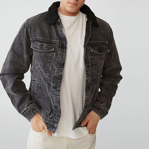 Chaqueta de Mezclilla |   Ropa de Mezclilla de Algodón para Hombre de Alta Durabilidad - Product Image 5