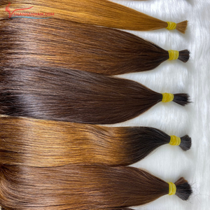 Producto de muy alta calidad, color natural, liso, a granel, 100% cabello vietnamita crudo, sin enredos, sin caída, gran precio al por mayor - Product Image 3