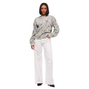Pull à col rond pour femme en coton 100% - Coupe ample - Respirant - Poche - Qualité supérieure - Impression camouflage - Logo personnalisé - 370g - OEM - Product Image 1