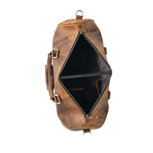 Wholesale Leather <b>Bag</b> Duffle Custom Genuine Leather Travel Weekender <b>Overnight</b> Duffel <b>Bag</b> Gym Sports Tote Duffle <b>Bag</b> - Product Image 2