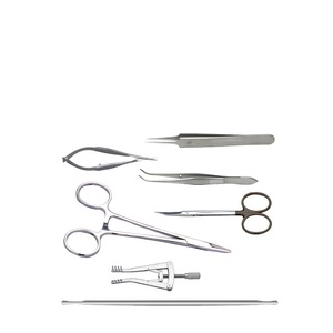 VENTE FLASH Kit de dissection de rats en acier inoxydable - Pinces manuelles avec pince de serrage réutilisables, antirouille, certifiées CE, par DENTRIC IMPLANTS - Product Image 5