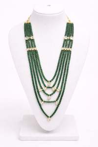 ชุดสร้อยคอทองแดงสำหรับเจ้าสาวสุดหรู พร้อมต่างหูสไตล์ชาติพันธุ์แบบดั้งเดิม และดีไซน์ทันสมัยสำหรับผู้หญิง - Product Image 5