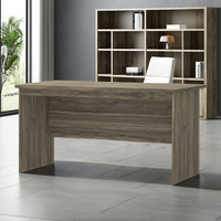 Bureau de direction de haute qualité au design moderne et contemporain, panneau de bureau en bois, mobilier de bureau commercial, série 1310 CB, fabriqué en Malaisie