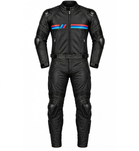 Combinaison de course en cuir véritable pour moto, unisexe, professionnelle, 2 pièces, en cuir de vache/crocodile, avec bosse niveau 2 CE, pour homme/femme - Product Image 1