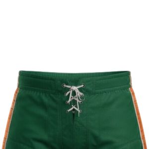 Pantalones Cortos Deportivos de Poliéster para Hombre, Color Verde, Sublimados, para Entrenamiento de Hockey sobre Hielo, con Cordón Ajustable y Franja Lateral, para Equipo, Entrenamiento y Partidos - Product Image 3