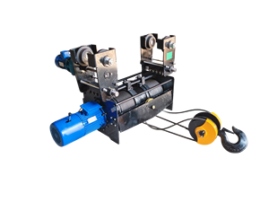 5 TON 6 MTR Heavy Duty Metal Electric Wire Rope <b>Hoist</b> Crane Trolley | IP65 Protection Industrial Lifting Equipment - Product Image 2