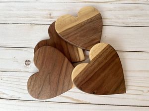 Natural Wooden Coasters for <b>Drinks</b> Handmade Tabletop Heat Resistant Cup Mug <b>Holder</b> Decorative Home Dining Accessories - Product Image 6