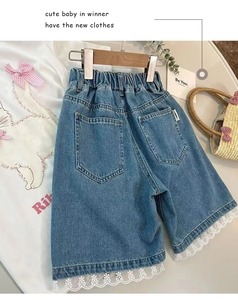 Shorts en jean pour filles, tissu en jean doux, confortables, collection de vêtements de mode pour tous les jours, production en série - Product Image 6