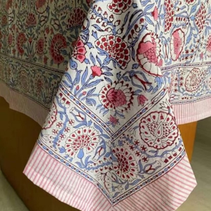 Mantel Redondo Desechable Impermeable de Lino 100% Algodón Tejido de Alta Calidad OEM ODM - Product Image 5