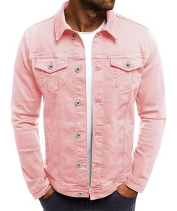 Chaqueta Vaquera Personalizada de Alta Calidad para Hombre 2025, Impermeable, de Secado Rápido, Transpirable, Diseño Liso, Estilo Vintage, en Oferta - Product Image 5