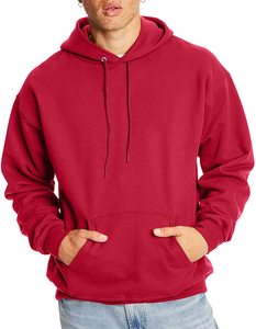Sweat à capuche oversize pour homme en tissu 100 % recyclé, manches longues, doux, respirant, avec poche kangourou - Product Image 2