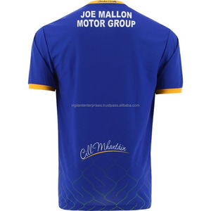 Ensemble de maillots de football personnalisés de haute qualité 100 % polyester, tenue de football gaélique de la meilleure qualité, service OEM pour le style irlandais en stock - Product Image 2