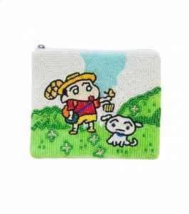 กระเป๋าใส่เหรียญประดับลูกปัด ดีไซน์กะทัดรัด พร้อมรายละเอียดประณีต เหมาะสำหรับลุคสบายๆ และเป็นทางการ - Product Image 1