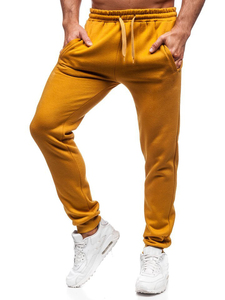Pantalones Deportivos para Hombre 2026 con Logotipo Personalizado, Cintura Alta, Elásticos, de Algodón y Felpa, Transpirables, Lavados a Color, para Invierno, Venta al Por Mayor - Product Image 3