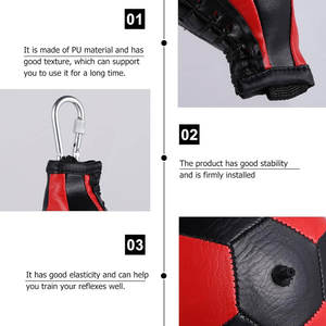 Equipo de Entrenamiento Profesional para Kickboxing, Saco de Boxeo Resistente, Equipo Colgante para Práctica de Boxeo - Product Image 5