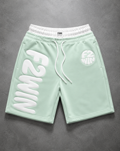 Shorts de sport décontractés pour hommes, taille mi-haute, écologiques, en polyester épais, nouveau style, style hip-hop, couleur unie, pour la plage - Product Image 2