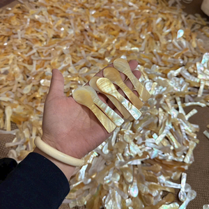 ช้อนไม้มุกดำเวียดนามระดับพรีเมียม งานฝีมือประณีต พร้อมประกายสีรุ้งธรรมชาติอันงดงาม สำหรับภาชนะบนโต๊ะอาหารระดับหรู - Product Image 2