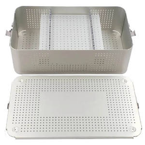 Bandeja Esterilizadora Manual de Acero Inoxidable Alemán de Alta Calidad, Caja de Esterilización Pentax para Uso Hospitalario, Certificación CE - Product Image 2