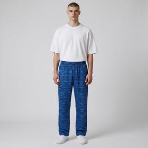 IOTA SPORTS Custom logo Sublimation printed Stylish Streetwear Mesh Breathable Baggy Camo Sweatpants Manufacture - Product Image 4