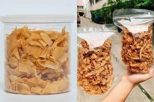 มะพร้าวอบกรอบอร่อย หวานน้อย ขนมมะพร้าวคุณภาพสูง ผลไม้อบแห้งสำหรับส่งออกต่างประเทศ - Product Image 4