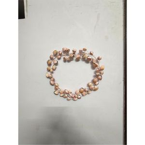 Wholesale Metal <b>Flower</b> Wreath Candle Holder Handmade <b>Wire</b> Floral T-Light Stand Decorative Centerpiece For Wedding Home Decor - Product Image 2