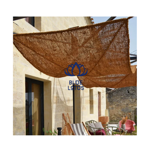 Voile d'ombrage en fibre de coco naturelle rustique de qualité supérieure, en matériau Coir, pour couverture extérieure et protection solaire - Product Image 1