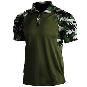 Camisetas Polo de Caza Transpirables de Invierno Básicas Clásicas con Estampado por Sublimación para Hombre, Material de Poliéster de Alta Calidad, para Campamento y Senderismo - Product Image 1