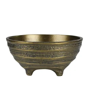 Bol à fruits de luxe en métal écologique, style américain moderne, peint à la main, pour présentation en magasin et showroom haut de gamme - Product Image 3