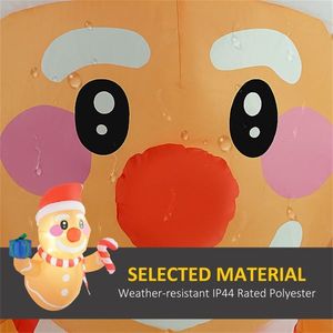Christmas Snowman Inflatable Outdoor Holiday Yard Decorations Festive Christmas Decor for Your Home or Garden - Product Image 5