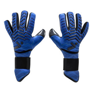 Gants de gardien de but hybrides unisexes, 4 mm, avec grip en latex Quartz, design anti-abrasion, pour gazon artificiel - Product Image 1