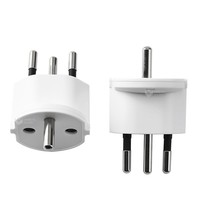 Adaptateur de voyage PC ignifuge avec verrouillage, prise UE/française vers suisse, vente chaude
