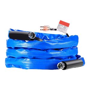 Tubo dell'acqua riscaldato per camper da 4,5 m con copertura corrugata, autoriparante automatico a 45°F, antigelo per acqua potabile - Product Image 4