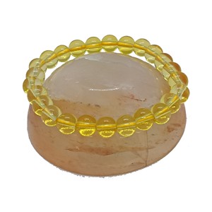 High quality Yellow Obsidian Crystal Gemstone <b>Bead</b> <b>Bracelet</b> Fashion Charm Jewelry for <b>Men</b> Women for Energy Meditation Gift - Product Image 5